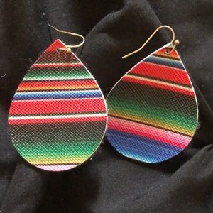 Serape earrings
